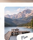Mountain lake getaway