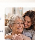 Grandmother and family member